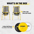 thumbnail image 2 of Set de disc golf Kan Jam Ultimate con 2 cestas y disco volador, 2 of 6