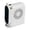 White, variant on HDWUEN Desk Heater Space Heater Tipping Protection Portable Heater With Thermostat,Electric Desktop Heater High Output Fan for Home Bedroom Office Desk Indoor Use