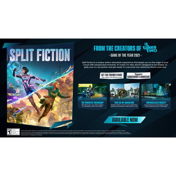 Split Fiction™ (Nintendo Switch 2) - Code In Box - Walmart.ca