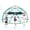Green+Metal, variant on LHSHID 13FT Geometric Dome Climber with Rust & UV-Resistant Steel Frame, Supports 1000 lbs, Multicolor Finish