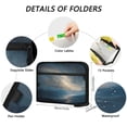 thumbnail image 3 of Accordion File Organizer with Zip Closure 13 Pockets Expanding File Folder Letter A4 Paper Document Organizer for Home Office Golden Nebula, 3 of 7