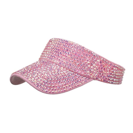 

iOPQO Baseball Caps Fashion Women Leopard Print Sun Protection Topless Baseball Visor Cap ladies shoes Pink