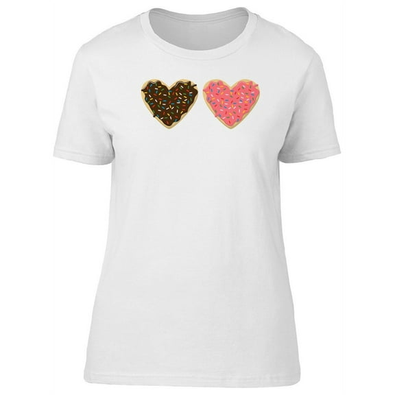 Gingerbread Form Of Heart T-Shirt Women -Image by Shutterstock, Female Large