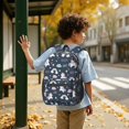 thumbnail image 6 of Unicorn and Rainbow Blue Pattern 17" School Backpacks for Teens,Waterproof Oxford Fabric,S-Shape Padded Straps for School,Travel,Hiking,Camping, 6 of 6