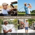 thumbnail image 6 of Minzimin Mens Mesh Newsboy Hat Breathable Summer Flat Cap Beret Gatsby Ivy Driving Hat Adjustable Golf Cap, 6 of 6
