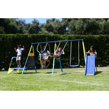 Sportspower Ridgewood Me and My Toddler Metal Swing Set