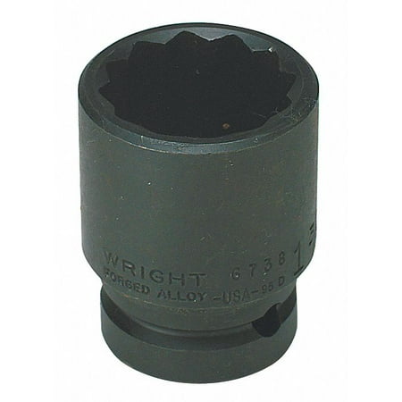 

Wright Tool #67H-24Mm 12-Point Metric Impact Socket