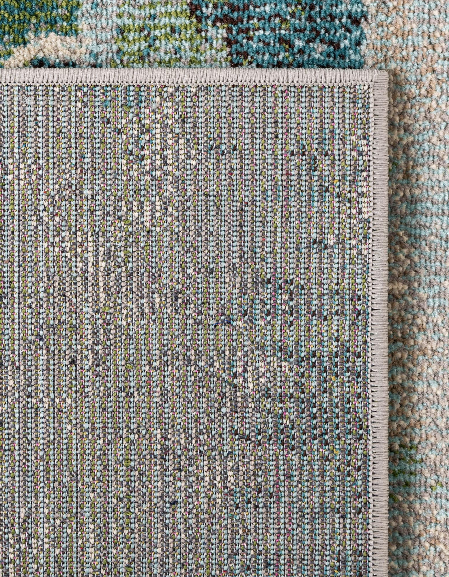 Unique Loom Monterey Collection Area Rug - Empire (5' 1" x 8' Rectangle Green/Beige)