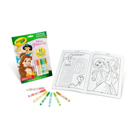 UPC: 0071662358075 | Crayola Disney Princess Coloring and Activity Book  32 pages