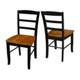 thumbnail image 2 of International Concepts Madrid Ladderback Chair (Set of 2), 2 of 11