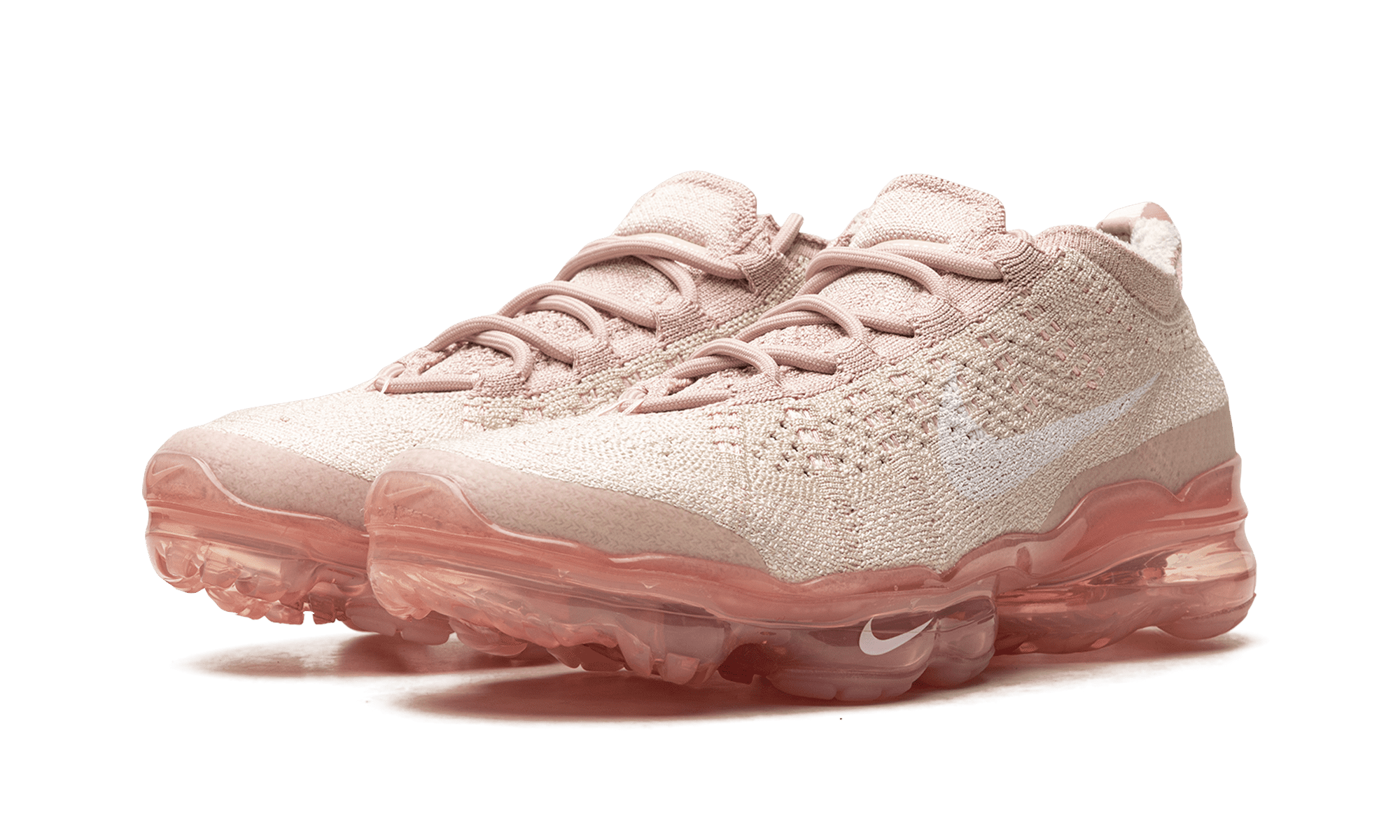 NIKE WOMENS AIR VAPORMAX 2023 FLYKNIT Womens "Oatmeal Pearl Pink" DV6840 101 DV6840 101 from Stadium Goods