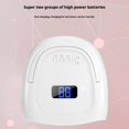 thumbnail image 2 of Rechargeable Wireless Nail Lamp, 60W, Blue Light (American & European Standard), Fast Curing, Intelligent Sensing, USB-C Charging, Multi-Level Dimming, Low Radiation, 2 of 8