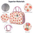 thumbnail image 4 of Lunch Bag Women,Cooler Bag for Women Adult Men,Small Leakproof Strawberry Fruit (39)-new_7 Lunch Tote Beach Picnic Cooler Tote Bag for Work Office Picnic, 4 of 7