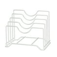 thumbnail image 1 of Support de Rangement pour Planche à Découper Support de Rangement pour Planche à Découper Support de Planche à Découper Support de Planche à Découper Support de Rangement pour Planche à Découper Fer 4 Fentes Support de Couvercle de Pot Intégré pour Cuisine, 1 of 5
