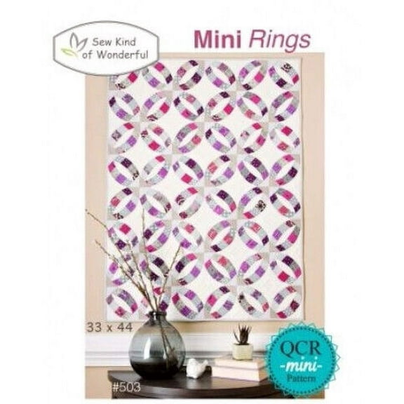 Mini Rings Quilt Pattern by Jenny Pedigo of Sew Kind of Wonderful