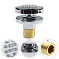 thumbnail image 3 of Douchette Rotative Ronde pour Spa avec Robinet Latéral Réglable 2 Pouces, 3 of 9