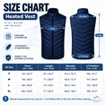 thumbnail image 2 of BounceUp Heated Vest for Men, 9-Zone Carbon Fiber Heating Jacket with 3 Heat Settings Lightweight Windproof Winter Mens Vest, Battery Not Included, 2 of 7