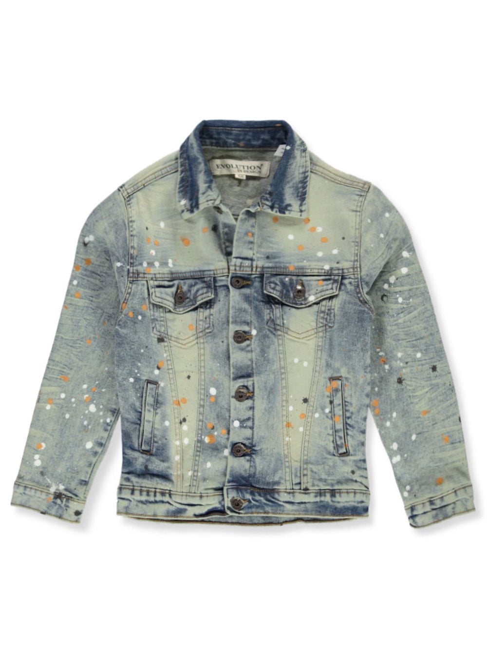 boys grey denim jacket