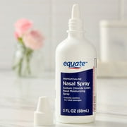 Equate Premium Saline Nasal Liquid Mist Spray, 3 fl oz