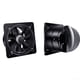 thumbnail image 3 of Extractor de aire Aceovo de 4 pulgadas para cocina, para ventana, pared, baño, 80 W, color negro, 3 of 8