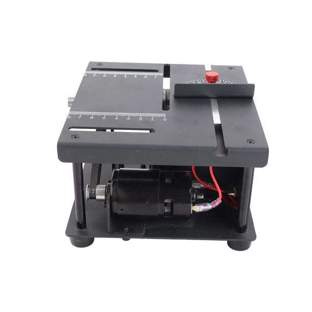 Velocidad de Mesa Sierra Multi -Funcional de Escritorio Cortador de Sierra de Escritorio Mácina de Corte Eléctrico Con Cuchilla de Sierra de Molienda de Rolla Ajustable Ángulo