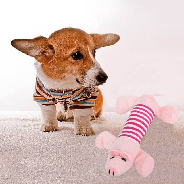 Puppy Chew Toy, Juguete De Cachorro De Lujoso Chirrido, Seguro Para Perros, Los Gatos, Promueven La Relacióner, Reduce La Ansiedad Con El Sonido De Un Divertido Para Las