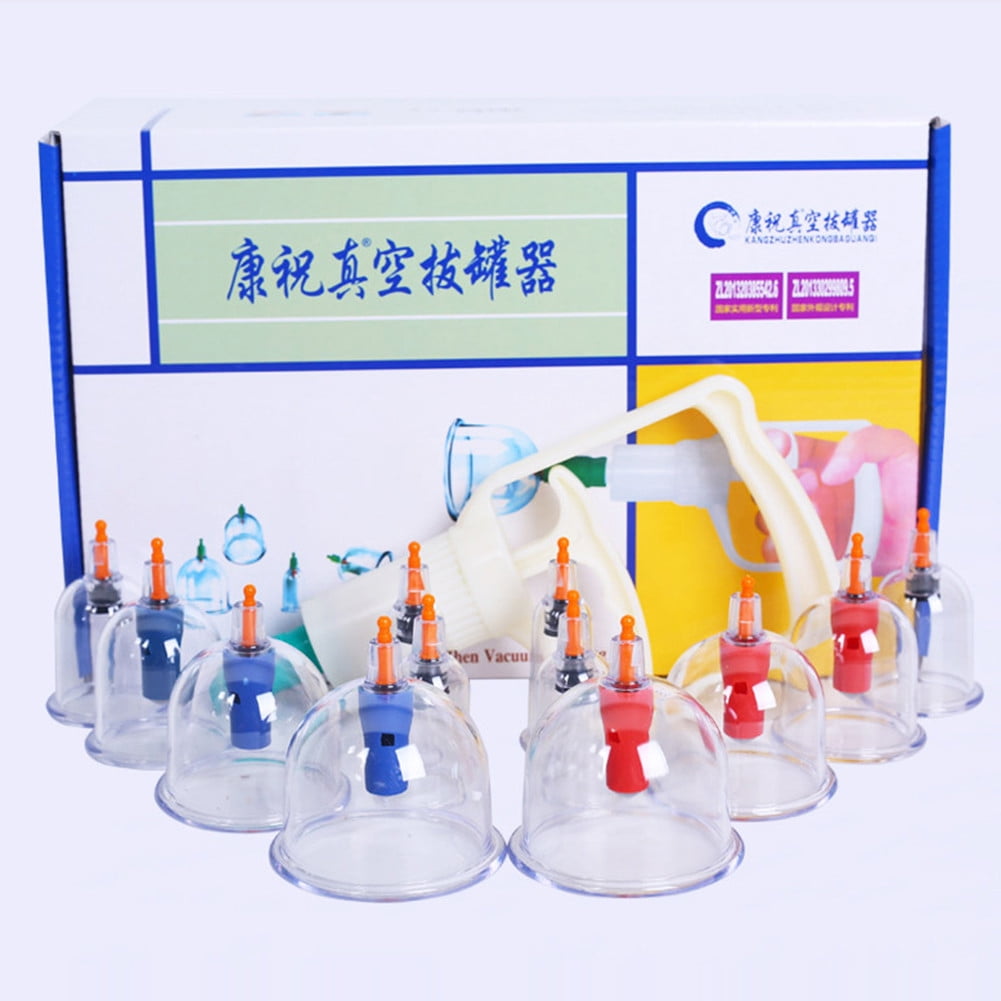 Cupping Set Professional Chinese Acupoint Cupping Therapy Sets with