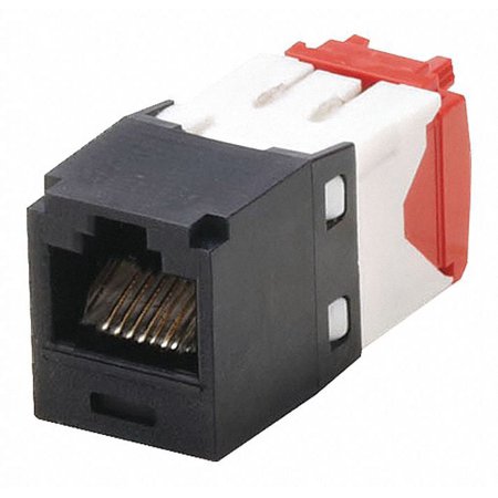 UPC: 0074983771363 | Panduit CJ5E88TWH Category-5E 8-Wire T-Style Jack Module  White
