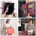 thumbnail image 3 of Funda tipo cartera compatible con Samsung Galaxy Z Fold 5, 3 of 9