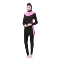thumbnail image 5 of Womens Swimsuits UPF 50+ Sun Protection Hooded Rash Guard with Swim Shorts Long Sleeve Bathing Suit for Beach Surfing and Outdoor Activities, 5 of 5