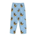 thumbnail image 5 of Junzan Cute Puppy Women'S Pajama Pants Drawstring Comfy Sleep Bottoms With Pockets, 5 of 9