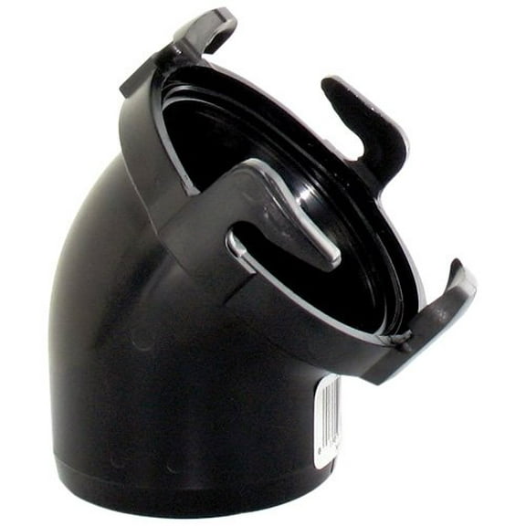 Valterra T1025 Hose Adapter - 45°, Black