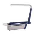 thumbnail image 4 of Inteprter Telescopic Sink Tidy Holder Telescopic Sponge Towel Rack Holder for Bathroom  Organizadores de utensilios de cocina Azul 32x6x27cm, 4 of 6