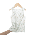 thumbnail image 2 of LYMAYTER Little Girls Kids Breathable Sleeveless Tank Top Girls Floral Print Soft Lightweight Summer Basic Tops, 2 of 7
