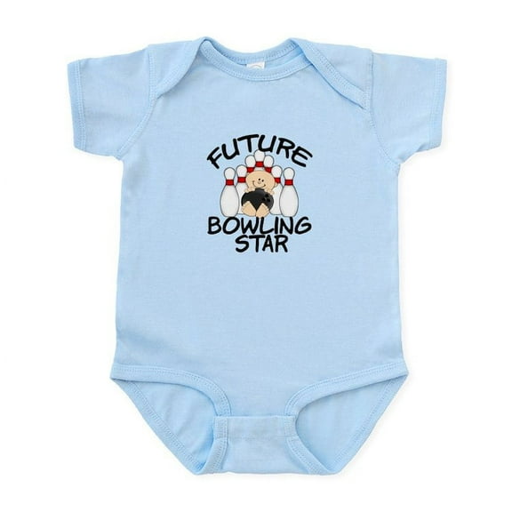 CafePress - Future Bowling Star Infant Bodysuit - Baby Light Bodysuit, Size Newborn - 24 Months