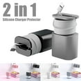 thumbnail image 2 of 4Pcs Silicone Charger Protector Compatible with  20W/18W Charger Anti Break Data Cable Winder Case Power Adapter Charger Protective Cover, 2 of 10