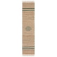 thumbnail image 4 of SAFAVIEH Natural Fiber Gisselle Striped Area Rug, Green/Natural, 8' x 10', 4 of 9