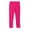 Hot Pink, variant on Annhoo Girls Basic Leggings Casual High Waisted Thin Stretch Pants Children's Comfy Sports Jogger Activewear