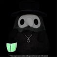 thumbnail image 3 of Fluffy Plague Doctor With Glow In Dark Lantern Plush Toy Gift For Kids Family Friends_s, 3 of 5