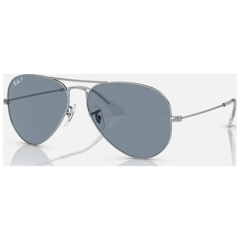 Ray Ban Aviator Classic Polarized Blue Unisex Sunglasses RB3025