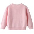 thumbnail image 3 of lnmuld Sweaters for Hand Embroidered Floral Knit Sweater for Girls Soft Yarn Pullover Top for Toddlers and Cozy Winter Wear Festive Holiday Outfit Size:5-6 Years, 3 of 8