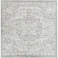 thumbnail image 3 of Mark&Day Area Rugs, 7x7 Clichy Traditional Medium Gray Square Area Rug, Grey Ivory Carpet for Living Room, Bedroom or Kitchen (6'7" Square), 3 of 7