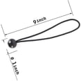 thumbnail image 5 of 28 Pieces Ball Bungee Cords with Elastic String for Canopy, Tarp, Straps, Tent and Wires, Hang Christmas Ornaments, 9-Inch, Black, 5 of 5