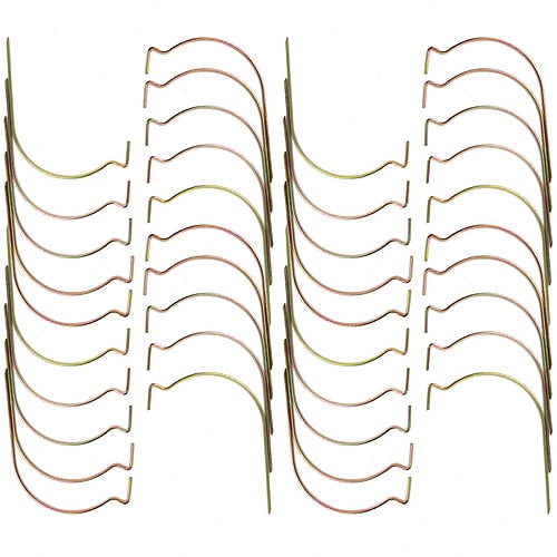 Home Decoration Wall Hooks - Hang Shelves, Art, Mirrors, Frames, or Planters - Super Hooks by Lavish Home - Mount Home or Office Décor with Ease- 20pc