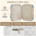 thumbnail image 6 of Xixirimido Bible Cover Case for Women Men Large Bible Cover with Handle Quilted Bible Carrying Case Bag Bible Study Supplies Accessories, Dragonfly Boho Mandala, 6 of 7