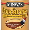 thumbnail image 3 of Minwax 213754444 Polyshades - Stain & Polyurethane in 1 Step, 1/2 pint, American Chestnut, Satin, 3 of 3