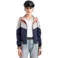 thumbnail image 2 of Women's Jacket Polyester Hooded Outdoor Warm Soft Lightweight Windproof Winter Coat for Ladies, 2 of 3