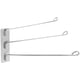 thumbnail image 1 of Foldable Clothes Rack Swivel Hand Towel Bar Wall Mount Bath Towel Rack Bathroom Towel Holder Towel Bar Kitchen Towel Drying Rack, 1 of 4