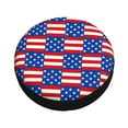 thumbnail image 3 of XMXY American Graphic National Patriotic Spare Tire Cover, Universal Waterproof Cover for Jeep RV Tire Wheel Protection, 14 inch, 3 of 8