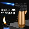 thumbnail image 2 of Torch Lighters, Windproof Refillable Butane Lighter with Adjustable Flame, for Barbecue, Kitchen, Fireplace, Candles, 2 of 5